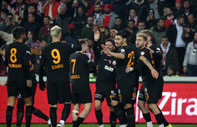Üç puan iki golle geldi: Galatasaray Samsun'dan kayıpsız dönüyor
