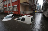 Antalya'da kuvvetli yağış ve sel