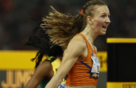 Hollandalı atlet Femke Bol 400 metrede dünya rekoru kırdı