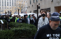 New York'ta Biden'ı protesto eden 50'ye yakın protestocu gözaltına alındı
