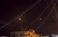 İran'ın İsrail saldırısı: Yüzlerce İHA'nın görüntüleri sosyal medyada ses getirdi