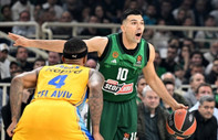 Sloukas kariyer rekoru kırdı: EuroLeague'de Maccabi'yi farklı yenen Panathinaikos seriyi 1-1'e getirdi
