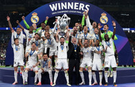 Real Madrid 15. kez Şampiyonlar Ligi şampiyonu