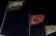 Suriye Milli Ordusu Türk bayrağını göndere çekti