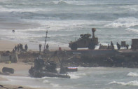 ABD: Gazze sahiline kurulan yüzer iskele görevini tamamladı