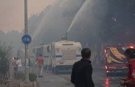 İzmir'de alevlerle mücadele