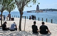 İstanbul'da sıcaklık 45 derecenin üzerine hissedildi