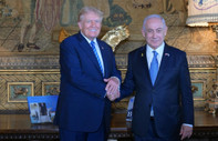 Trump, Netanyahu ile görüşmesinde Biden ve Harris'e yüklendi
