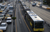 Metrobüs yolunda 45 günlük çalışma