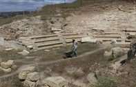 2. yüzyılda yapıldı: Pompeiopolis Antik Kenti'ndeki Roma tiyatrosu gün yüzüne çıkarıldı