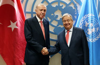 Guterres'le görüşen Erdoğan'dan 'Kıbrıs' mesajı: Çözümün anahtarı KKTC'nin tanınması