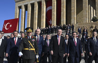 Cumhurbaşkanı Erdoğan Anıtkabir'de: Vatanımızın bekasını korumak için her türlü tedbiri alıyoruz