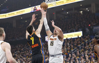 NBA play-off'ları: Nuggets, Thunder'ı son saniyelerde gelen üç sayılık basketle mağlup etti