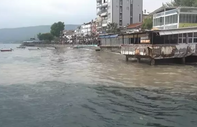 Marmara’nın turistik körfezi müsilajla kaplandı
