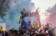 Fenerbahçe Beko EuroLeague şampiyonluğunu taraftarıyla kutladı
