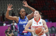 A Milli Kadın Basketbol Takımı 2025 FIBA Avrupa Şampiyonası A Grubu ilk maçında Fransa'ya yenildi
