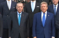 Erdoğan NATO Zirvesi'nde: Trump'la gülerek tokalaştı, aile fotoğrafında yan yana durdu