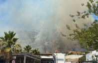 Bodrum Ortakent Yahşi’de çıkan yangın kontrol altına alındı