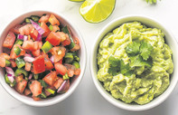 Pico de gallo ve guacamole