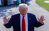 Trump: Macron çok iyi bir adam, onu severim ama Filistin açıklamasının bir önemi yok