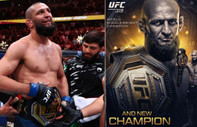 UFC'de orta sıklet kemeri Khamzat Chimaev'in oldu