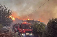 Alanya'daki orman yangınına müdahale sürüyor