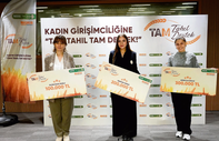 3 kadın girişimci toplam 600 bin TL hibe kazandı