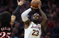 LeBron James maçı domine etti: NBA'de Lakers, 112-108 skorla kazandı