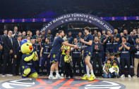 10. kez kazandı: Potada 40. Türkiye Kupası Fenerbahçe Beko'nun