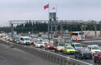 Bayram trafiği başladı: İstanbul'da bazı yollarda yoğunluk oluştu