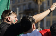 Roma'da aşırı sağcılar sokağa çıktı: Nazi selamı verdiler, Duce sloganları attılar