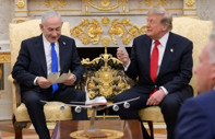 Trump, Netanyahu ile Beyaz Saray'da görüştü