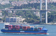 Türk boğazlarından yılın ilk yarısında 40 binden fazla gemi geçti