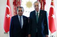 Erdoğan, 4 büyüklerin başkanlarıyla görüştü