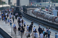 Metrobüs kazası sonrası trafik yoğunluğu