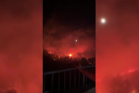 Çanakkale Belediye Başkanı Muharrem Erkek yangın noktasından bildirdi: Çok zor bir gece olacak