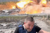 Saniye farkıyla ölümden kurtulmak: İsrail'den Rus gazetecilere füze saldırısı