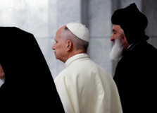 Papa Leo'nun Sultanahmet Cami ziyaretinden kareler