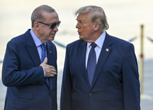 Erdoğan-Trump görüşmesinden kareler