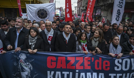 Tünel'de polis barikatı: CHP'nin Filistin yürüyüşüne izin verilmedi