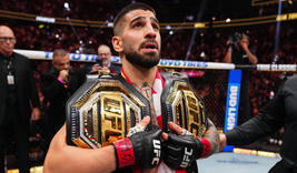 Ilia Topuria, Oliveira’yı ilk rauntta bitirdi: UFC'de iki kemerin tek sahibi