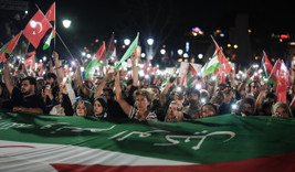 Türkiye'de Filistin protestoları: İstanbul’da binlerce kişi toplandı, Ankara'da 5 kişi gözaltına alındı