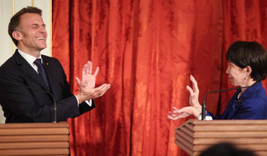 Macron'dan Japonya'da Trump'a gönderme: Bazı ülkeler haber bile vermeden canınızı yakabilir