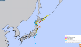Japonya'da 7,4 büyüklüğünde deprem: Tsunami uyarısı yapıldı