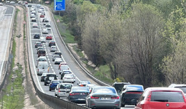 Yollarda bayram tatilinden dönüş yoğunluğu başladı