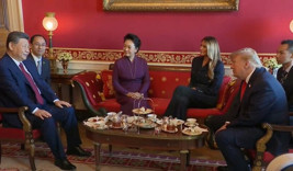 Beyaz Saray'da çay partisi | Trump: Şi'nin ziyaretiyle muazzam ilerlemeler kaydettik