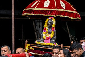 Nepal’de çalınan 13. yüzyıl Buddha heykeli yıllar sonra New York'tan döndü