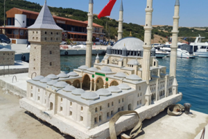 Saros Körfezi'ne yeni resifler: Edirne'nin imza yapıları su altına bırakıldı