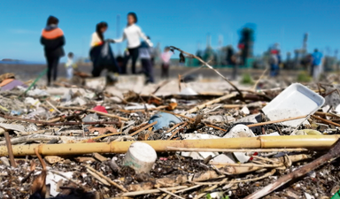 Çeşme'de plastik atıksız hayat 'kumru'yla başladı