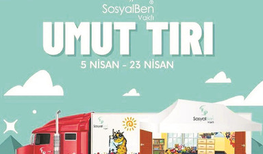 SosyalBen’in Umut TIR'ı yola çıktı